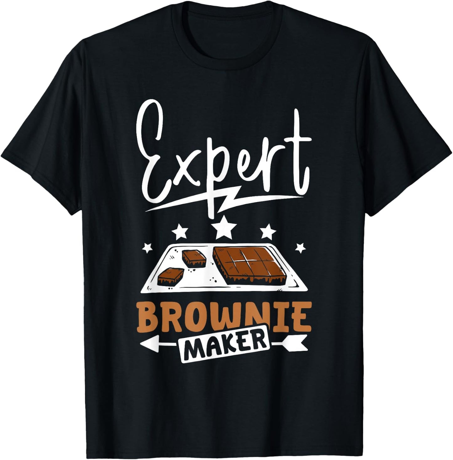 Expert brownie maker T-Shirt - T-Shirt | Black