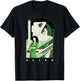 Alien 45th Anniversary Ellen Ripley Stylized Tribute Art T-Shirt - T-Shirt | Black