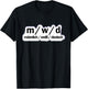Male / White / German | Political Sayings , black T-Shirt - T-Shirt | Black