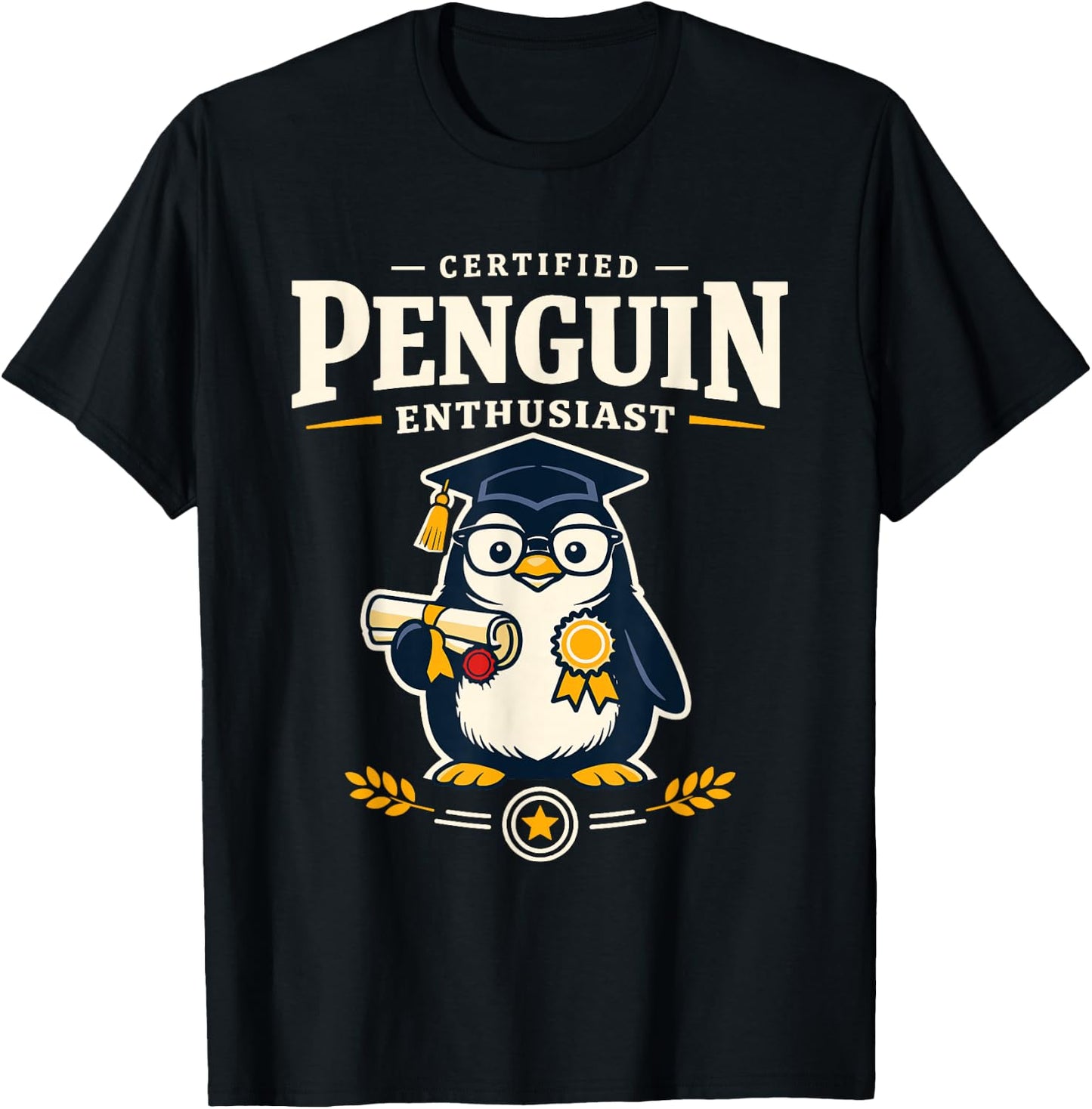 Know Your Penguins Penguin Species Biology Science Animal T-Shirt - T-Shirt | Black