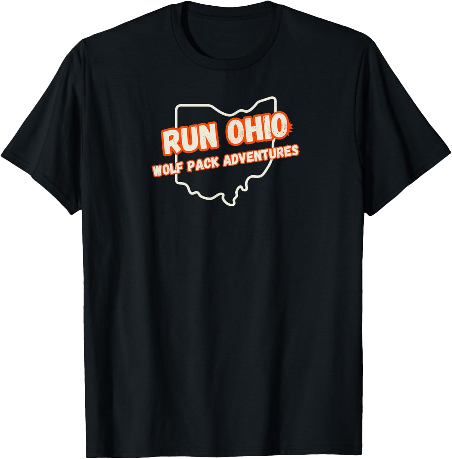 Run Ohio T-Shirt - T-Shirt | Black