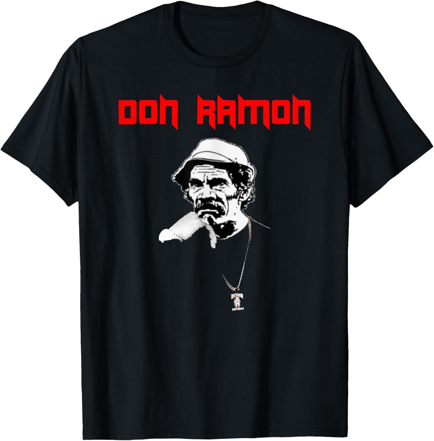 Don Ramon Chapulin Colorado , black T-Shirt - T-Shirt | Black