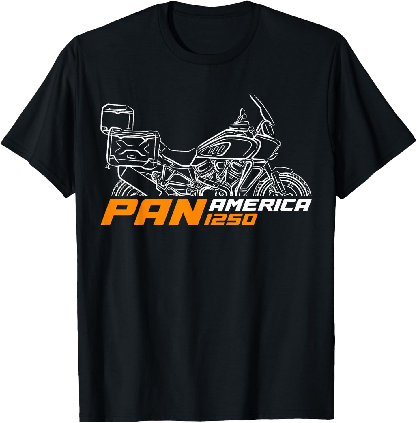 HD Pan America CVO for ADV Motorcycle Riders T-Shirt - T-Shirt | Black
