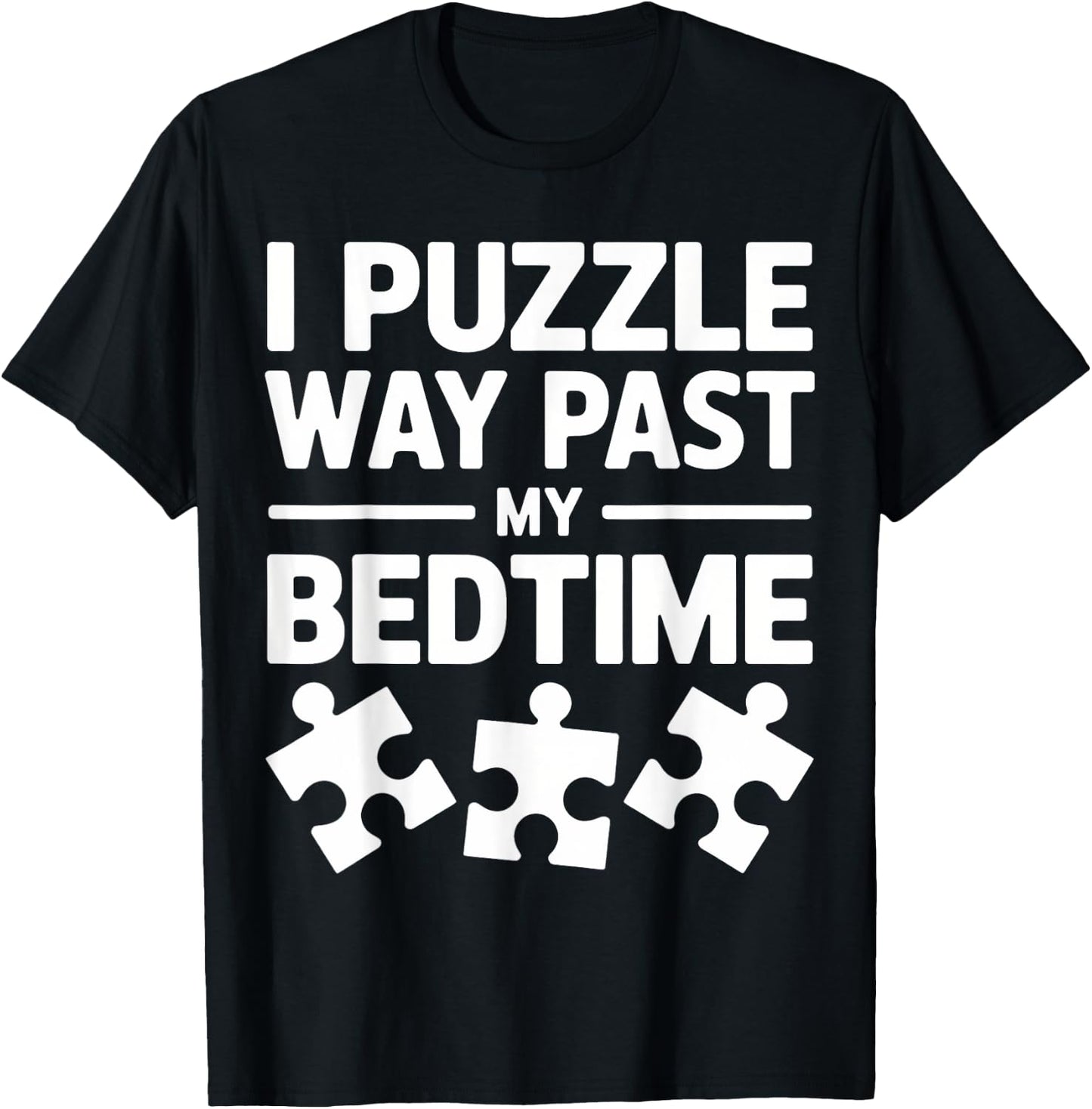 Puzzler Puzzles Puzzle drôle T-Shirt - T-Shirt | Black