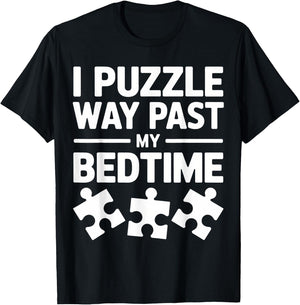 Puzzler Puzzles Puzzle drôle T-Shirt - T-Shirt | Black