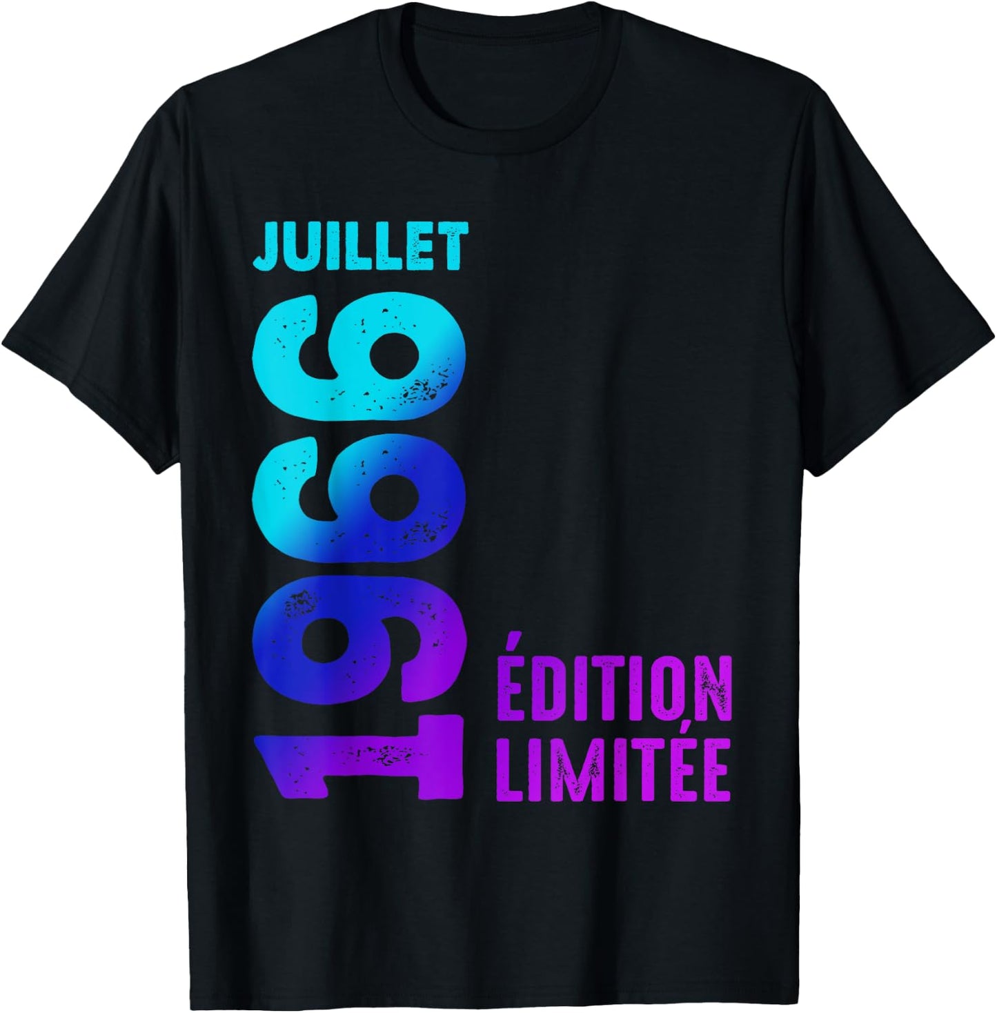 Édition limitée 1966 juillet 1966 rétro année 1966 T-Shirt - T-Shirt | Black
