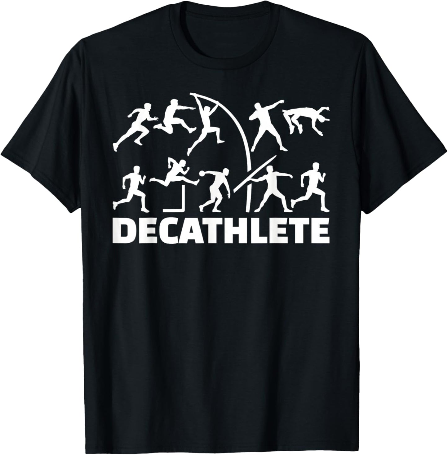 Decathlon decathlete T-Shirt - T-Shirt | Black