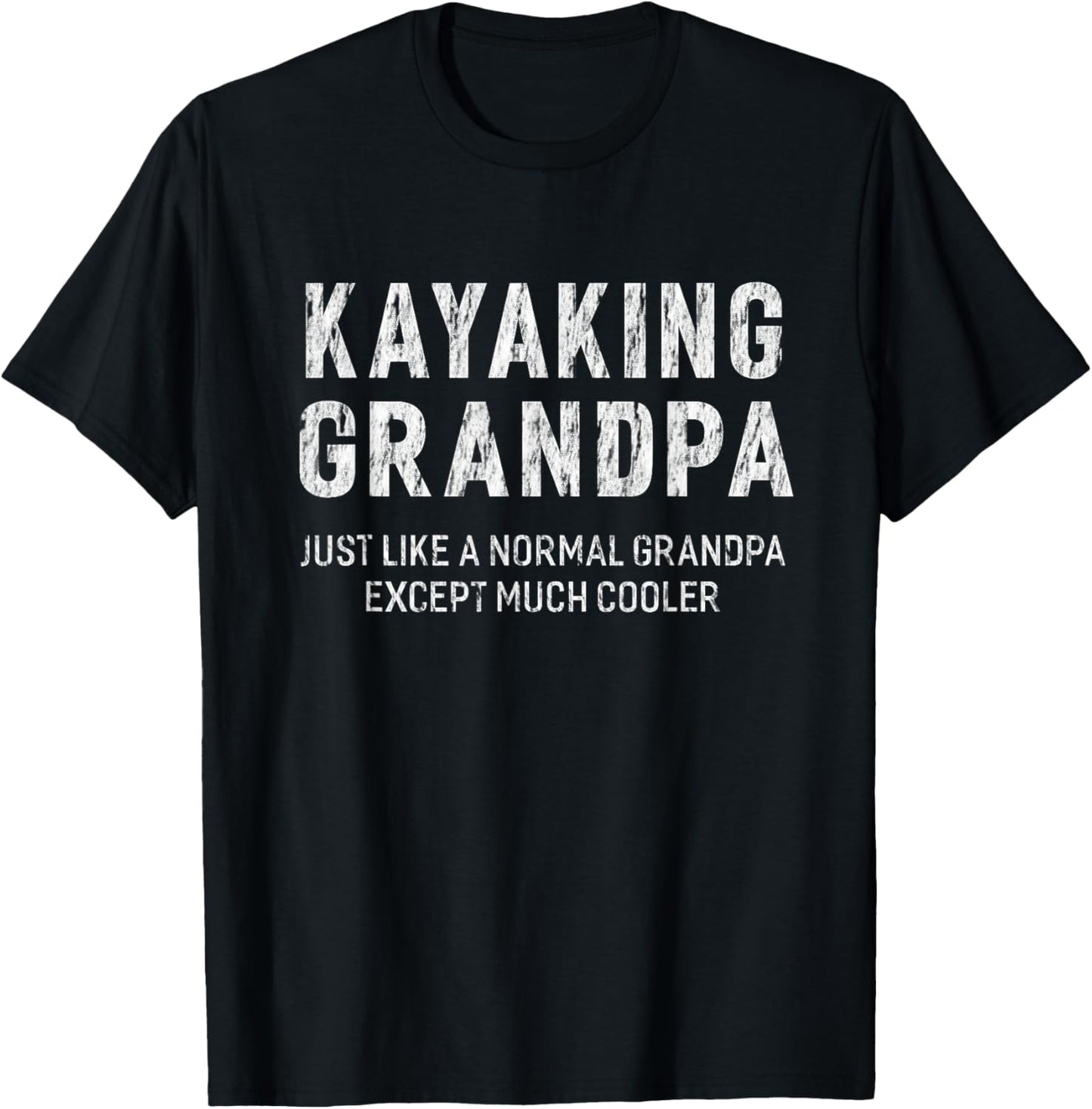 Kayaking Grandpa Gifts For Grandpa Men T-Shirt - T-Shirt | Black