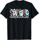 Staffing Coordinator Leopard Staffing Coordinators T-Shirt - T-Shirt | Black