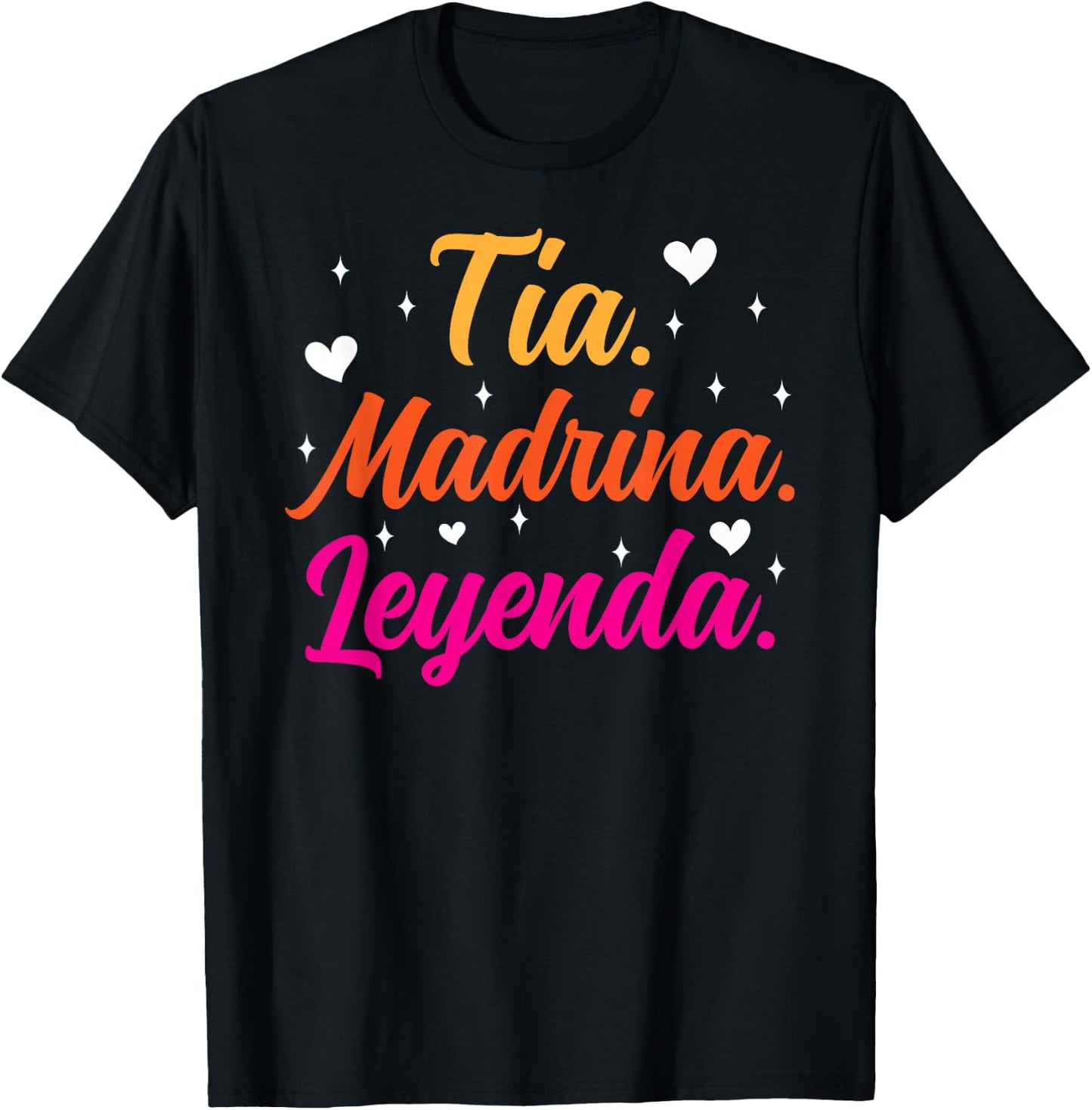 La Tia Madrina Leyenda Tia Madrina Proposal T-Shirt - T-Shirt | Black
