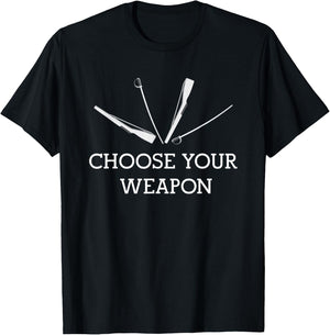 Color Guard Winter Guard Weapon T-Shirt - T-Shirt | Black