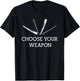 Color Guard Winter Guard Weapon T-Shirt - T-Shirt | Black