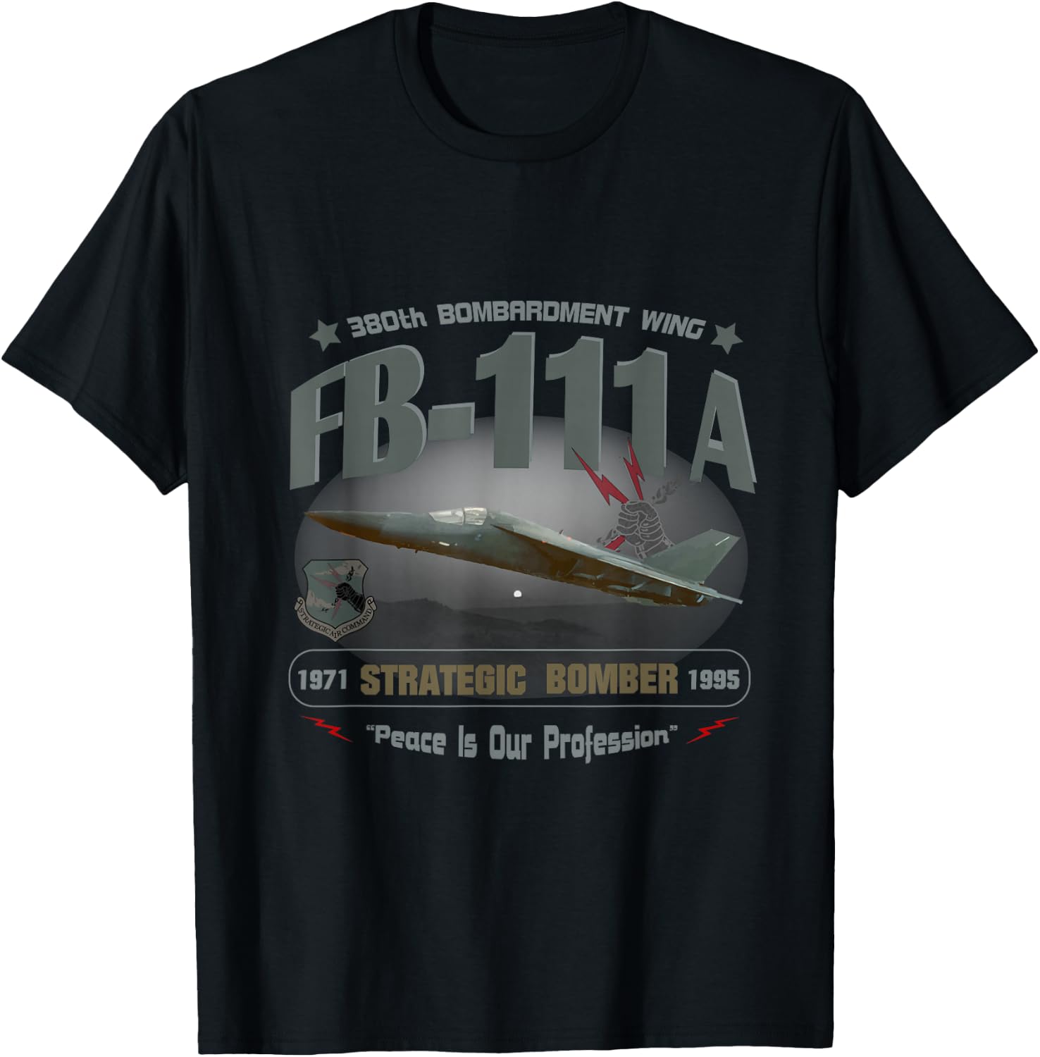 Fb-111a T-Shirt - T-Shirt | Black