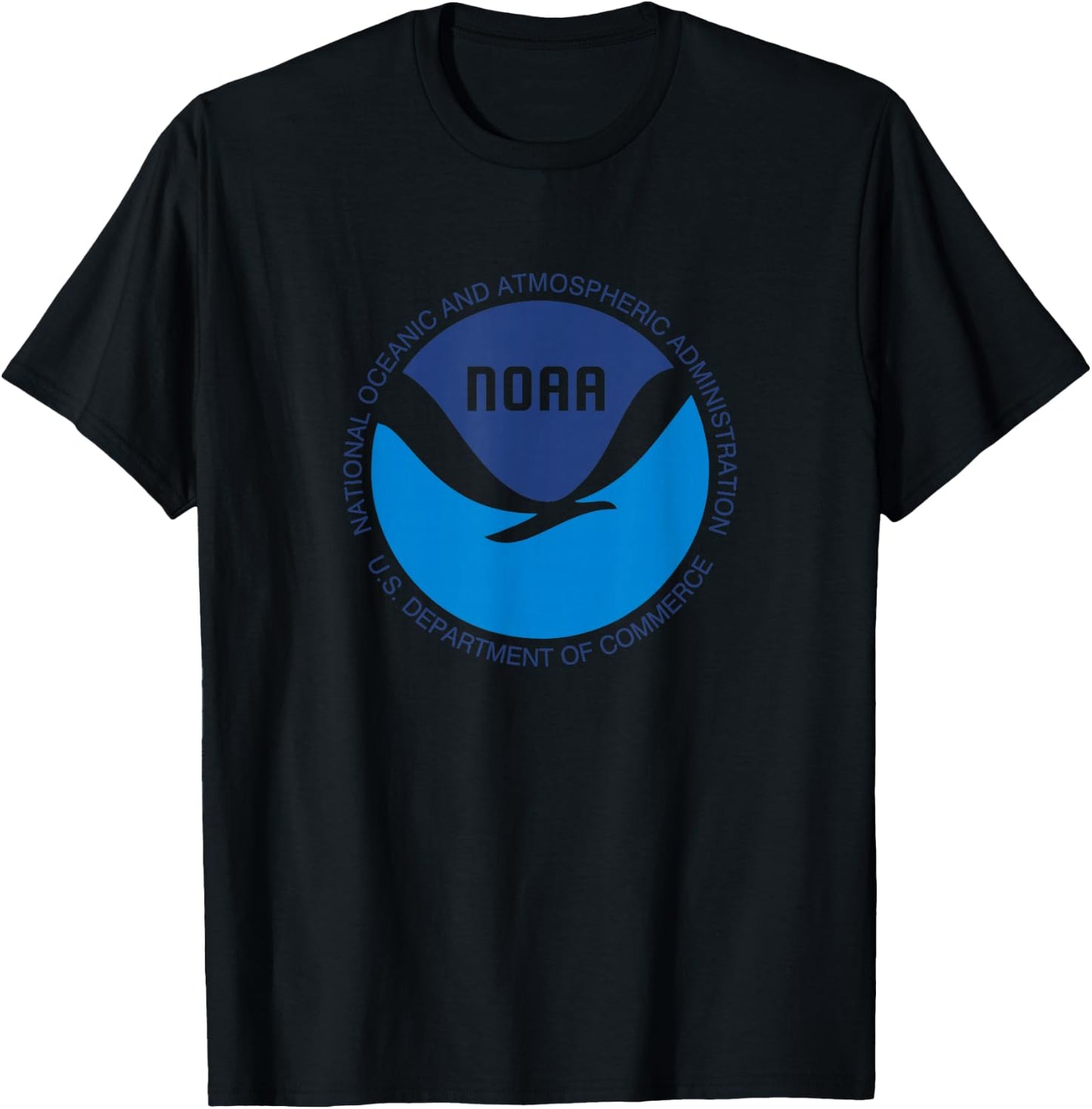 National Oceanic and Atmospheric Administration NOAA T-Shirt - T-Shirt | Black