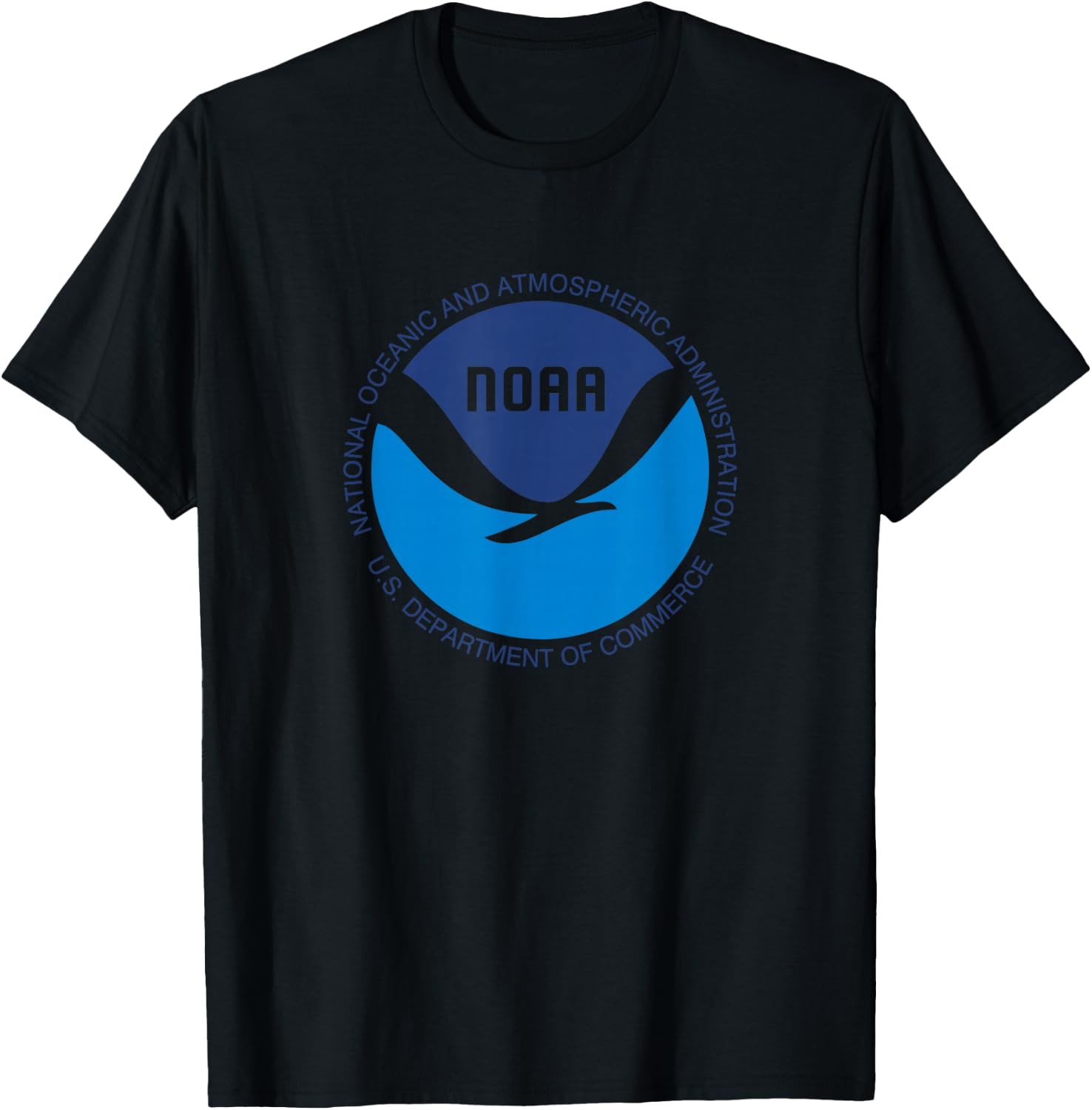 National Oceanic and Atmospheric Administration NOAA T-Shirt - T-Shirt | Black