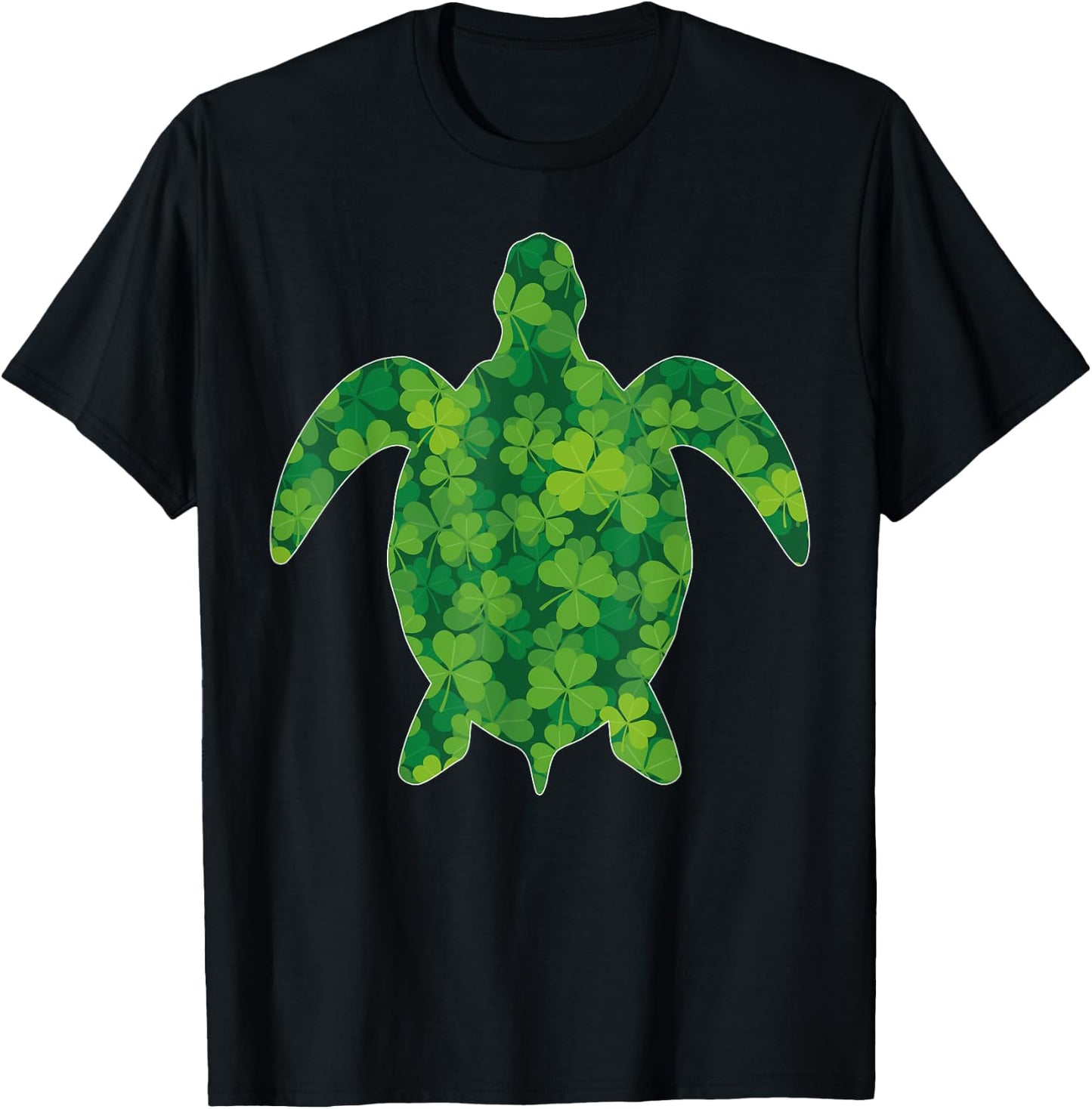 Irish Turtles St Patricks Day Shamrock Boys Women Kids Men T-Shirt - T-Shirt | Black