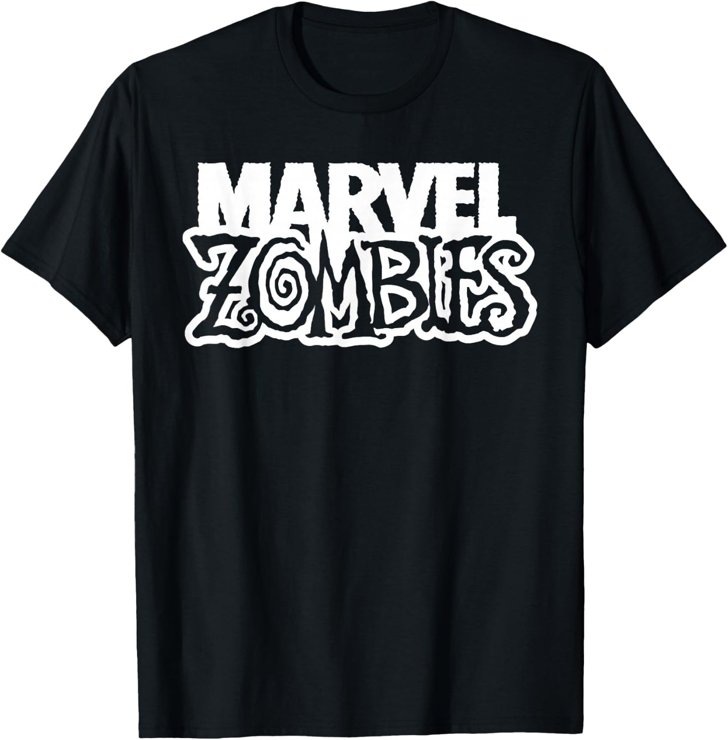Marvel Zombies Official Logo Halloween T-Shirt - T-Shirt | Black
