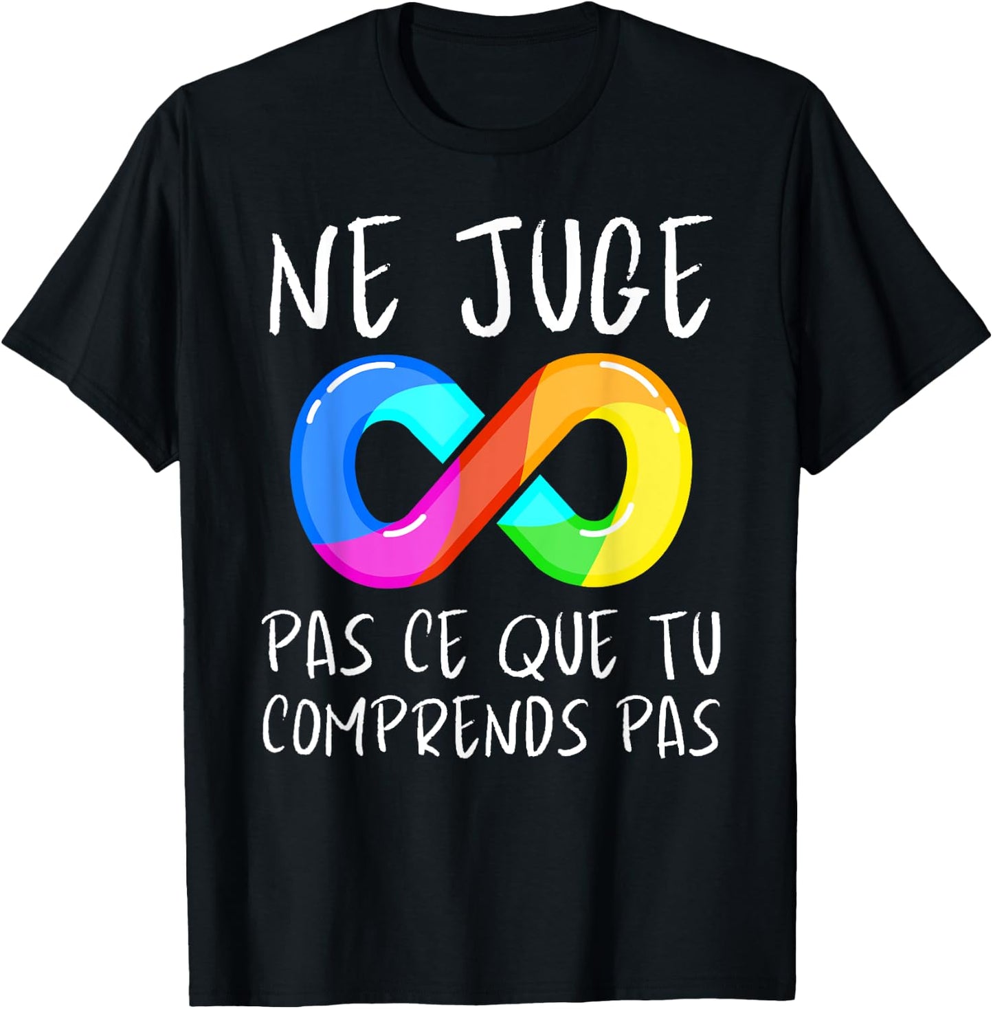 Awareness Autism ADHD I Am Autistic Asperger Humor , Black, S T-Shirt - T-Shirt | Black