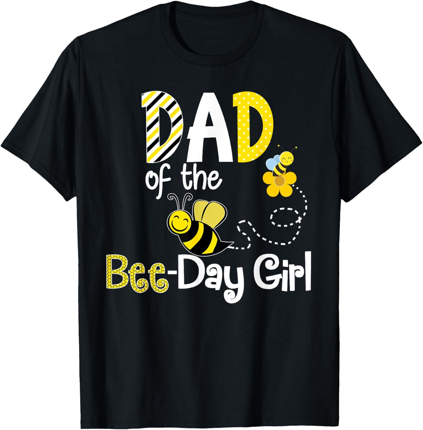 Bee Birthday Matching Shirt Hive Party Theme T-Shirt - T-Shirt | Black