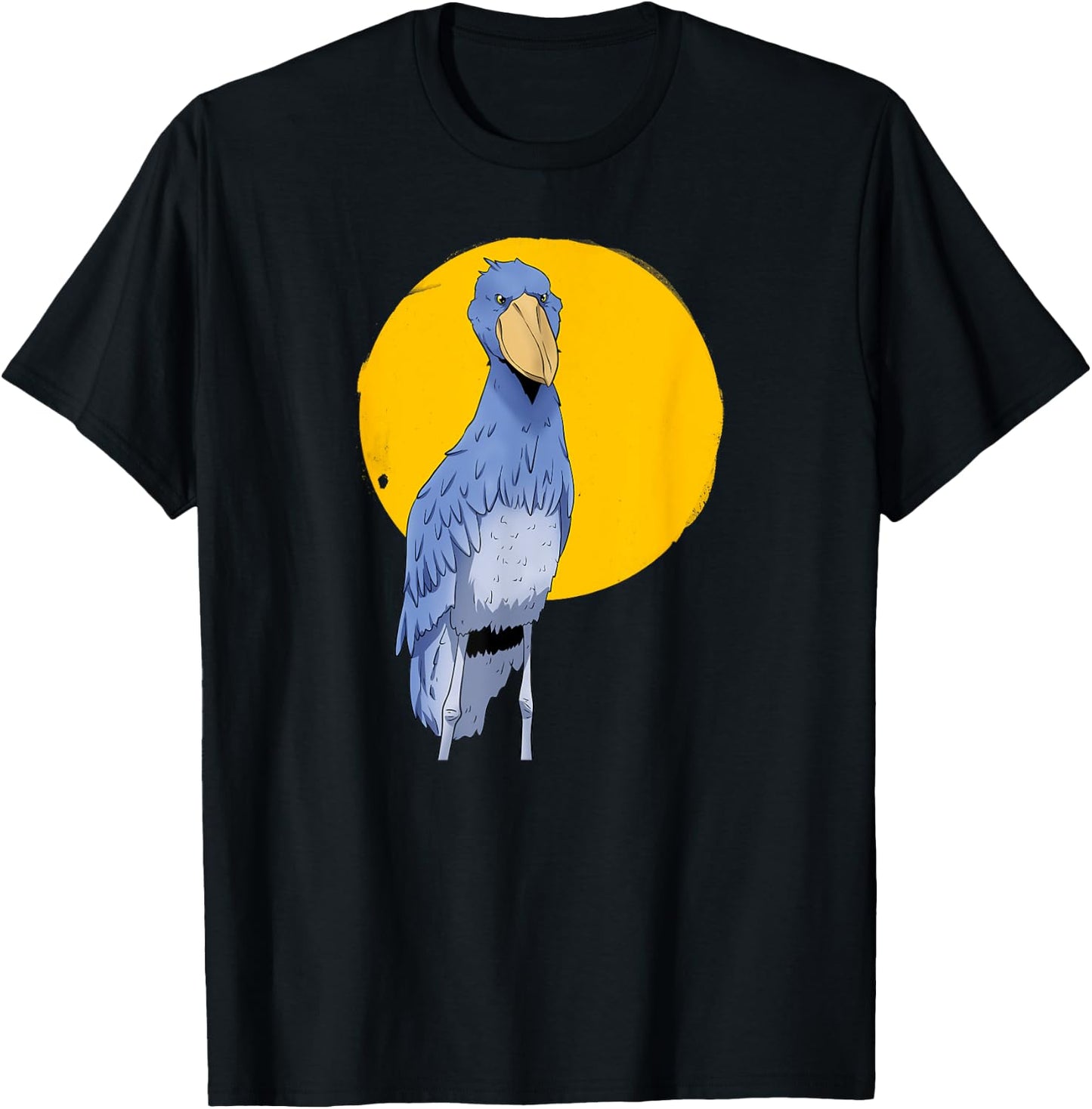 Schuhschnabel Vogel Ornithologe Walfischschnabel Tier T-Shirt - T-Shirt | Black