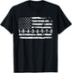 1-8-4-3-6-5-7-2 Firing Order Small Block Engine V8 T-Shirt - T-Shirt | Black