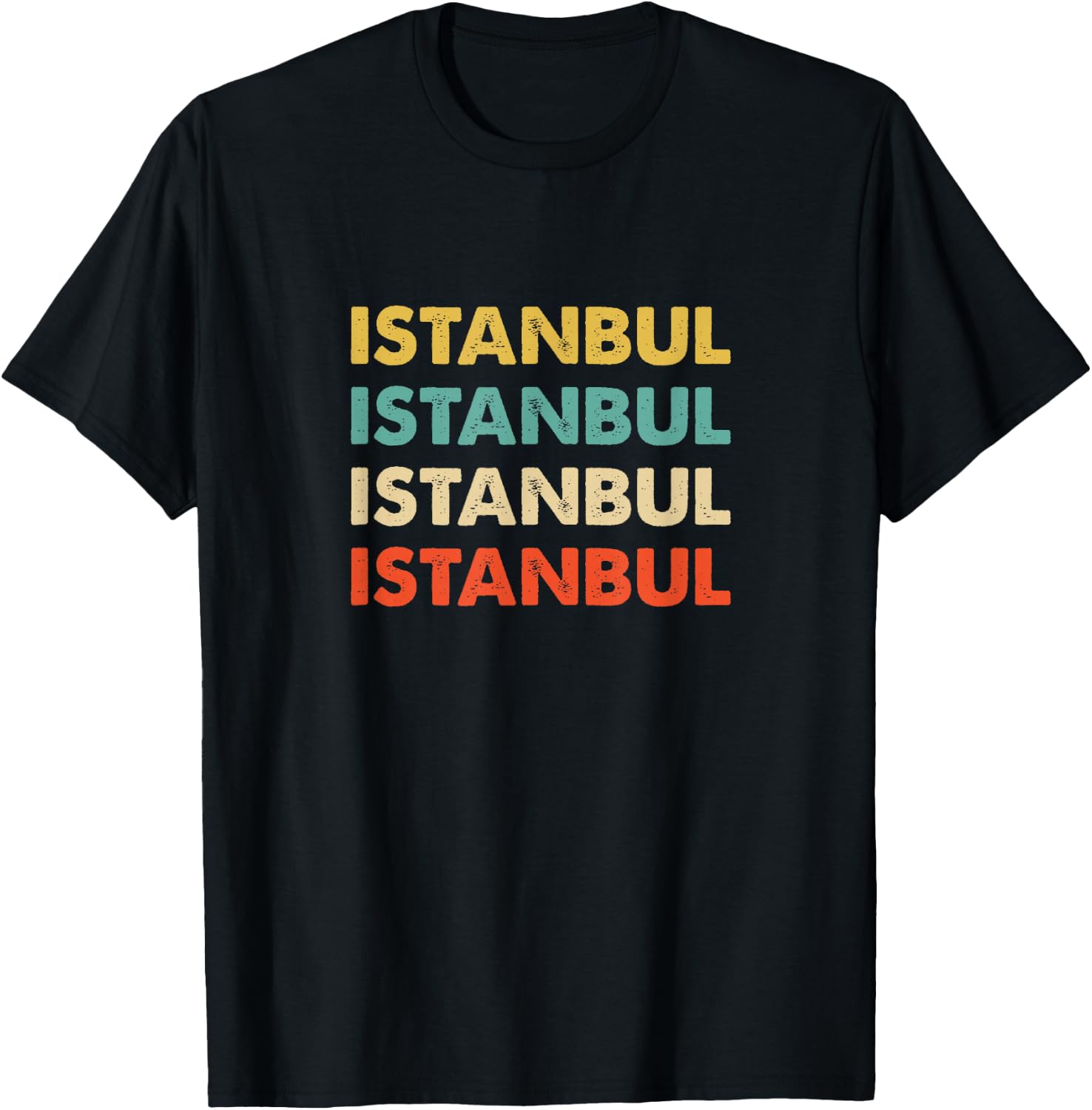 Istanbul Turkey T-Shirt - T-Shirt | Black