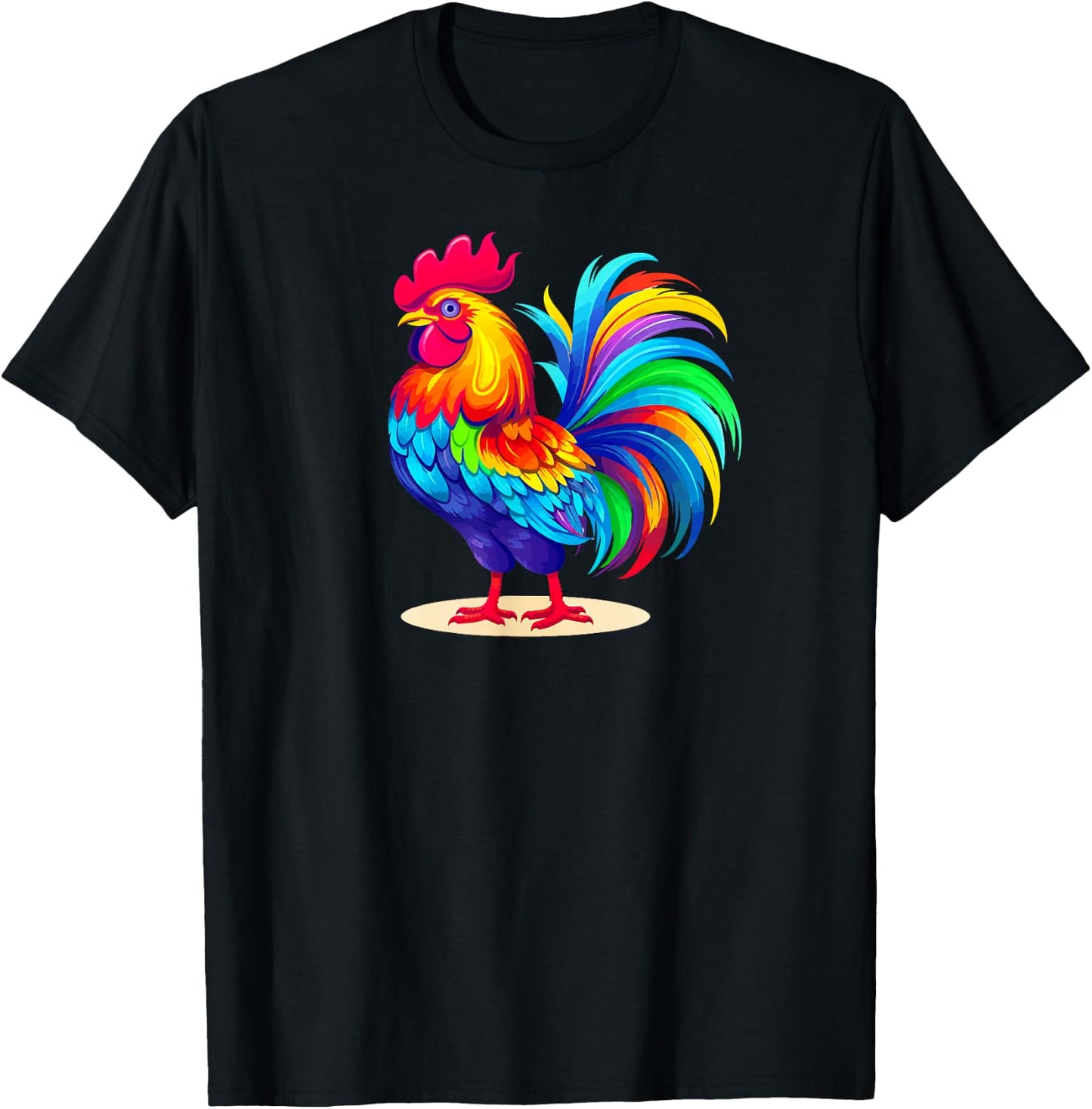 Rooster Country Decor Chicken Gallo Farm Hahn Gockel T-Shirt - T-Shirt | Black