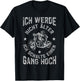 Men's Motorcycle with Funny Motorcycle Ich Werde Nicht OLDER, black T-Shirt - T-Shirt | Black
