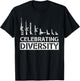 Celebrate Diversity Funny Weapon Shirt , black T-Shirt - T-Shirt | Black