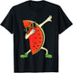 Dabbing Watermelon | Kawaii Melon Summer Fruit lover Gift Women Kids T-Shirt - T-Shirt | Black