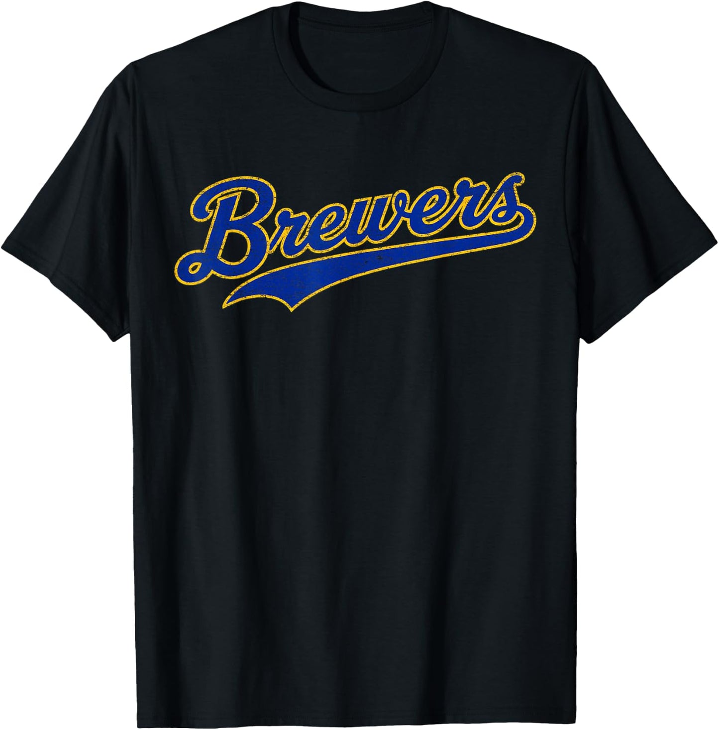 Vintage Brewers Retro Classic Gifts Women Kids T-Shirt - T-Shirt | Black
