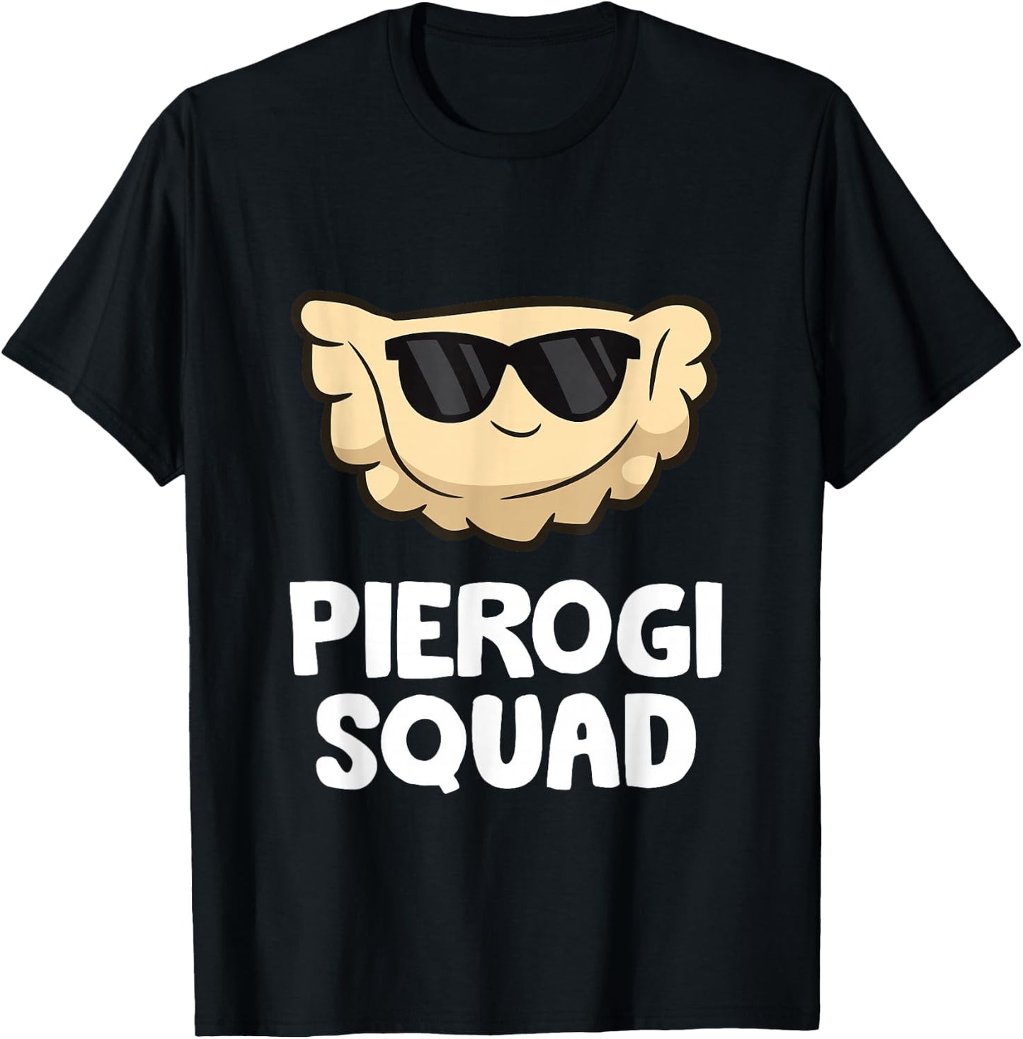 Pierogi Squad Poland Pierogi T-Shirt - T-Shirt | Black
