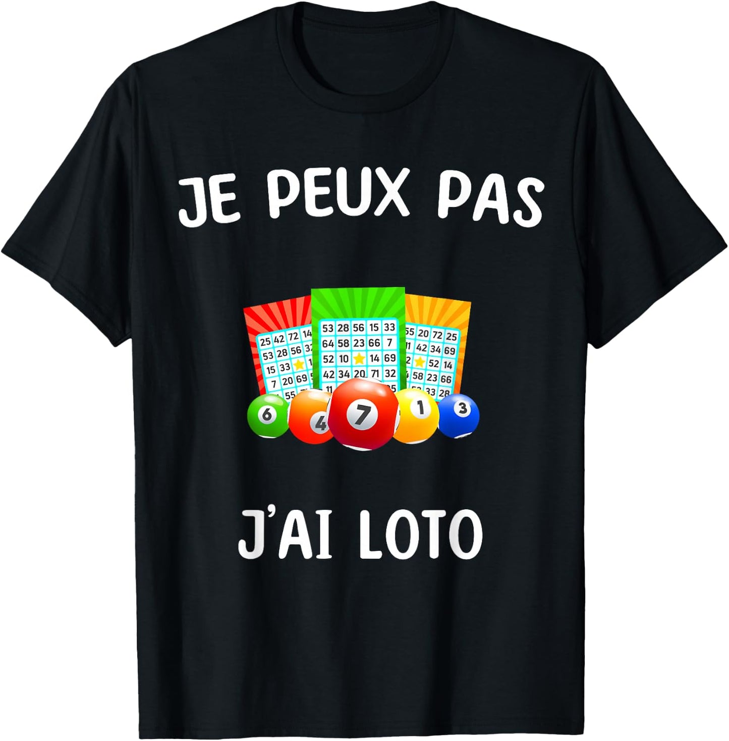 I Can't Have Loto , Black, S T-Shirt - T-Shirt | Black