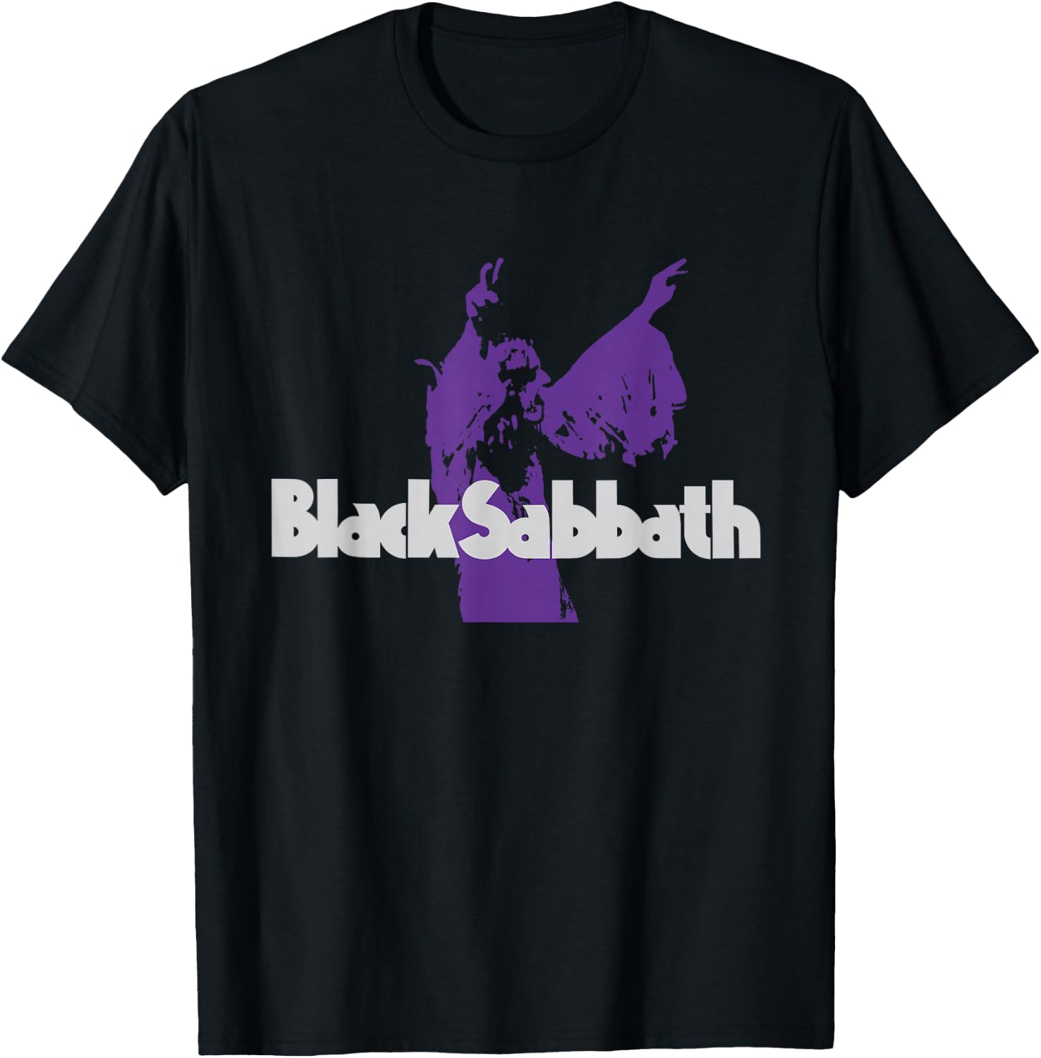Offizielles offizielles Black Sabbath Purple Ozzy T-Shirt - T-Shirt | Black