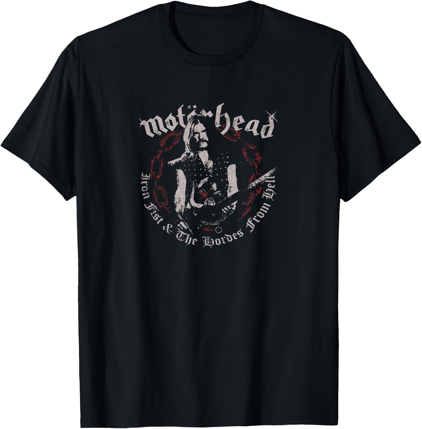 Motörhead Iron Fist Lemmy Lordes T-Shirt - T-Shirt | Black