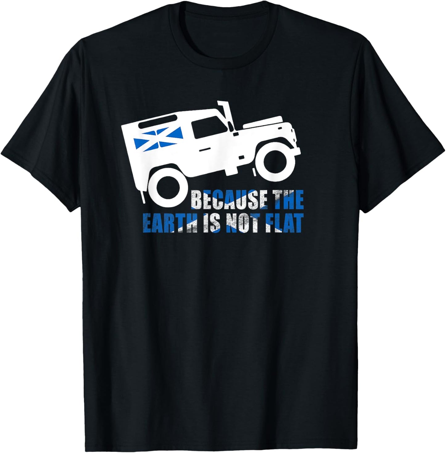 4x4 Earth Rover Scotland T-Shirt - T-Shirt | Black