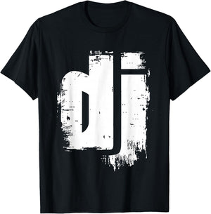 MIX1 Musik DJ Collection - Cooles DJ Grunge Musik - Du bist der Discjockey! Damen DJ , Schwarz, S T-Shirt - T-Shirt | Black