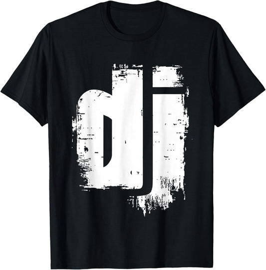 MIX1 Musik DJ Collection - Cooles DJ Grunge Musik - Du bist der Discjockey! Damen DJ , Schwarz, S T-Shirt - T-Shirt | Black