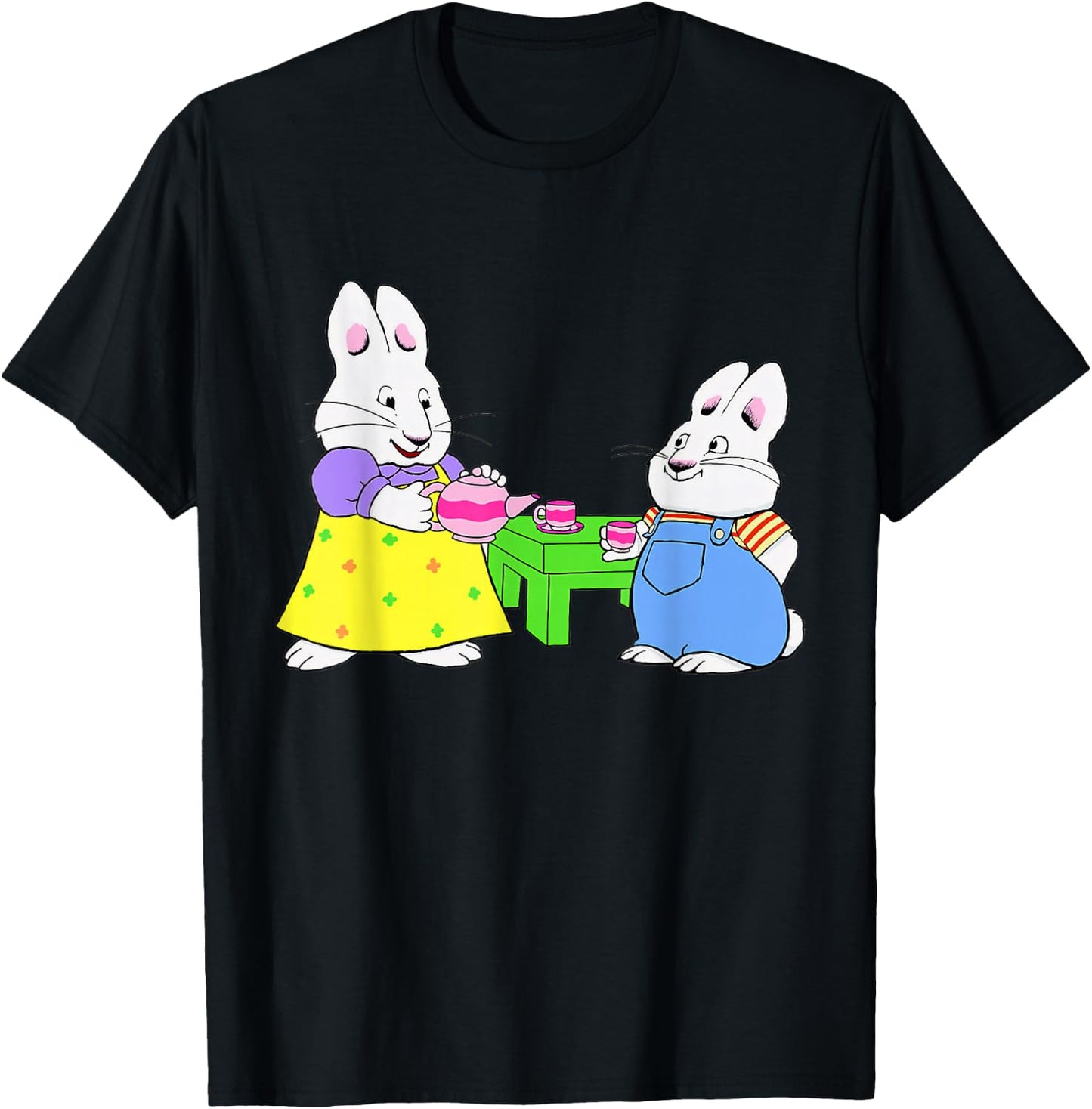 Max And 90s Ruby Birthday Decorations T-Shirt - T-Shirt | Black