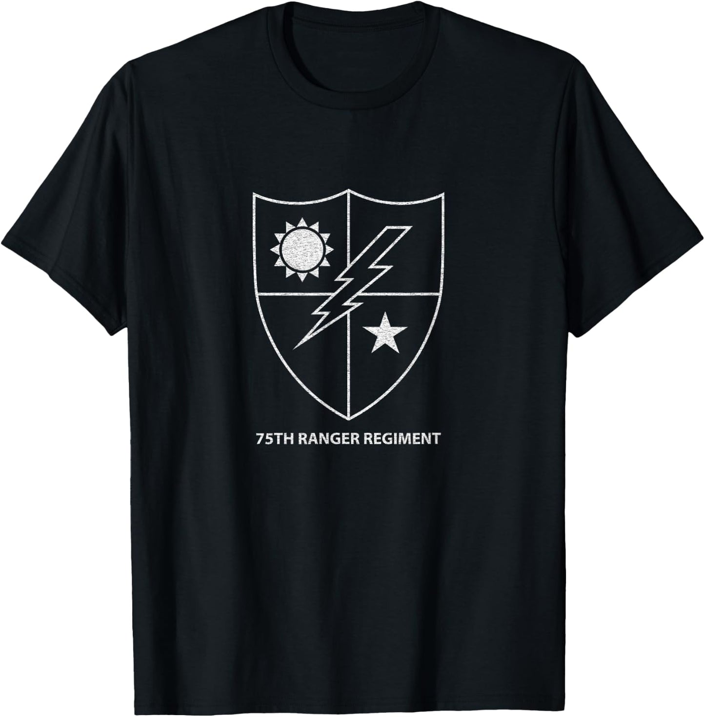 75th Ranger Regiment T-Shirt - T-Shirt | Black