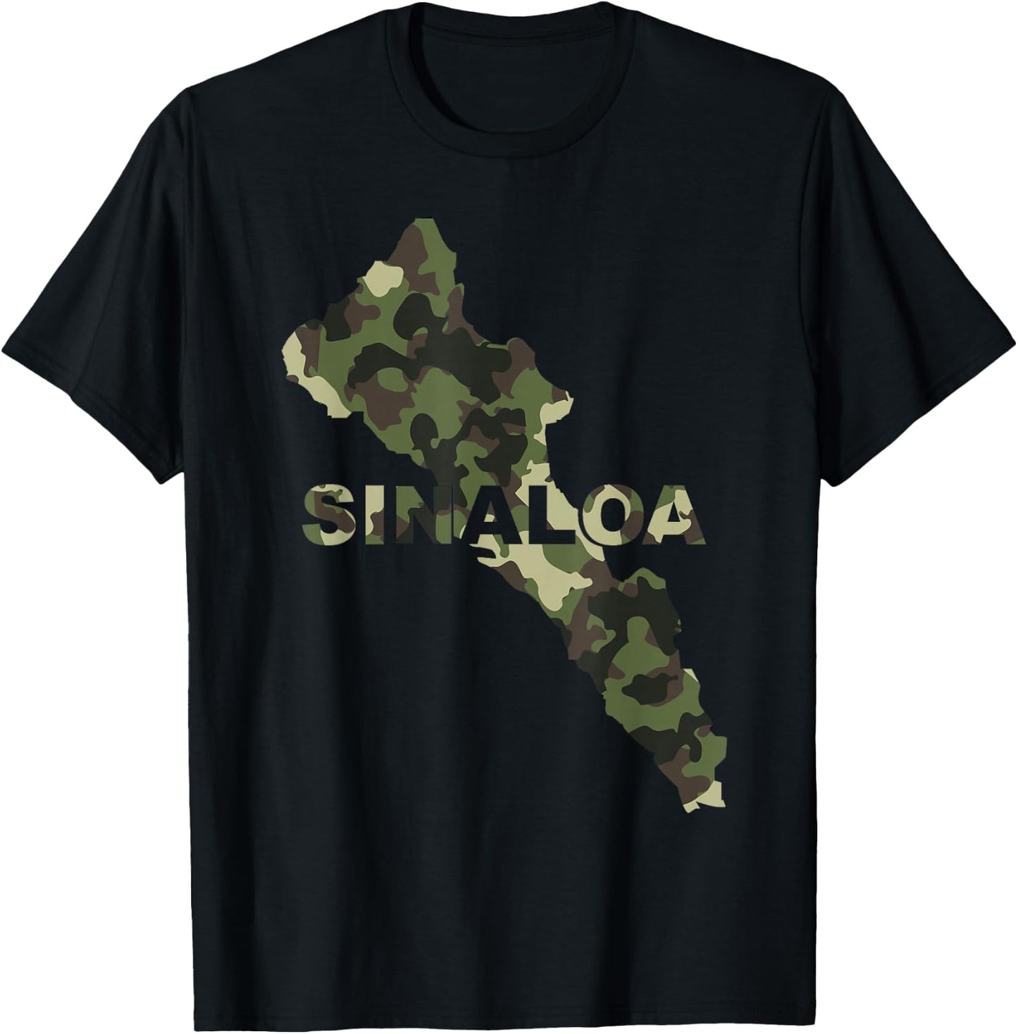 Proud of my Roots. Sinaloa Mexico Map. . Mexican T-Shirt - T-Shirt | Black