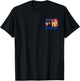 Hey Where The White Women AT Fourth July Humor 2 Side T-Shirt - T-Shirt | Black