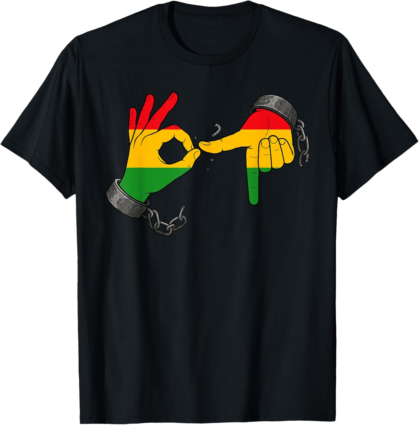 Funny Juneteenth 67 Six Seven Meme 1865 June 19th African T-Shirt - T-Shirt | Black