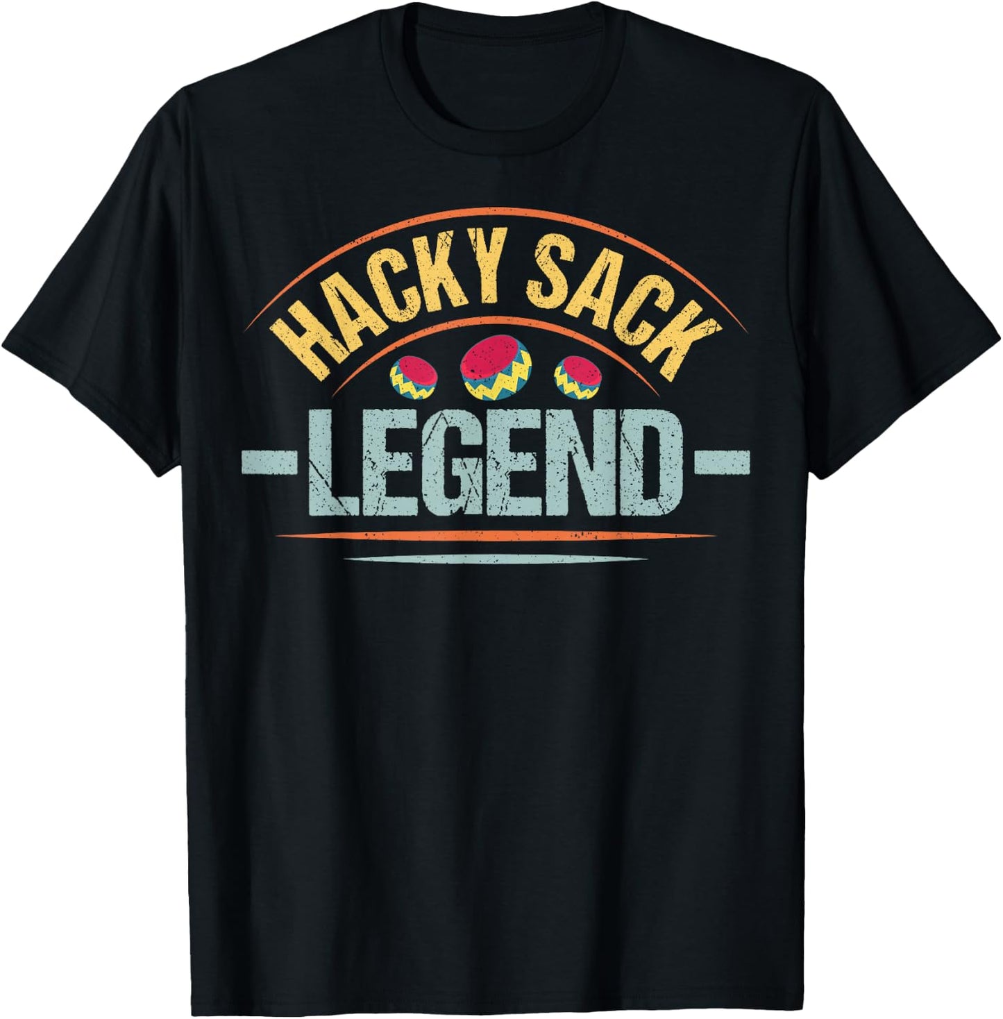 Hacky Sack Legend Quote for a Hacky Sack player T-Shirt - T-Shirt | Black