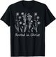 Christians Rooted In Christ Flowers God Jesus Faith T-Shirt - T-Shirt | Black