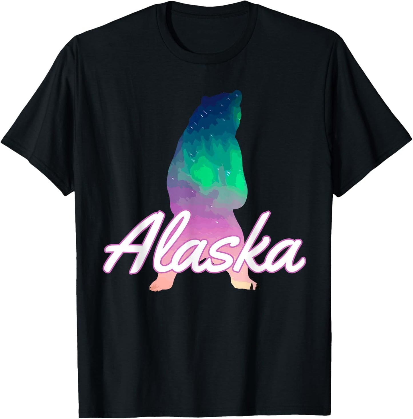 Alaska Bear T-Shirt - T-Shirt | Black