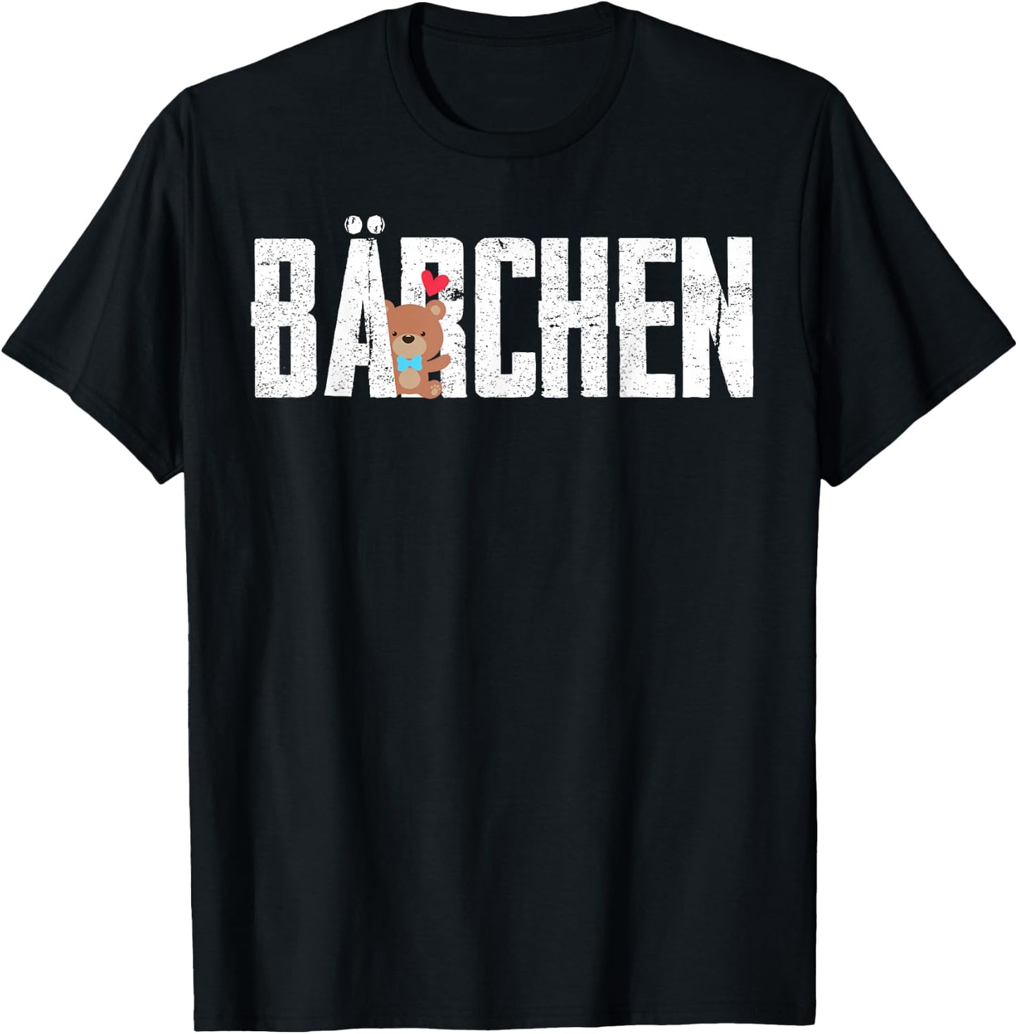 Bear Valentine's Day Couple Bear Women Men , black T-Shirt - T-Shirt | Black