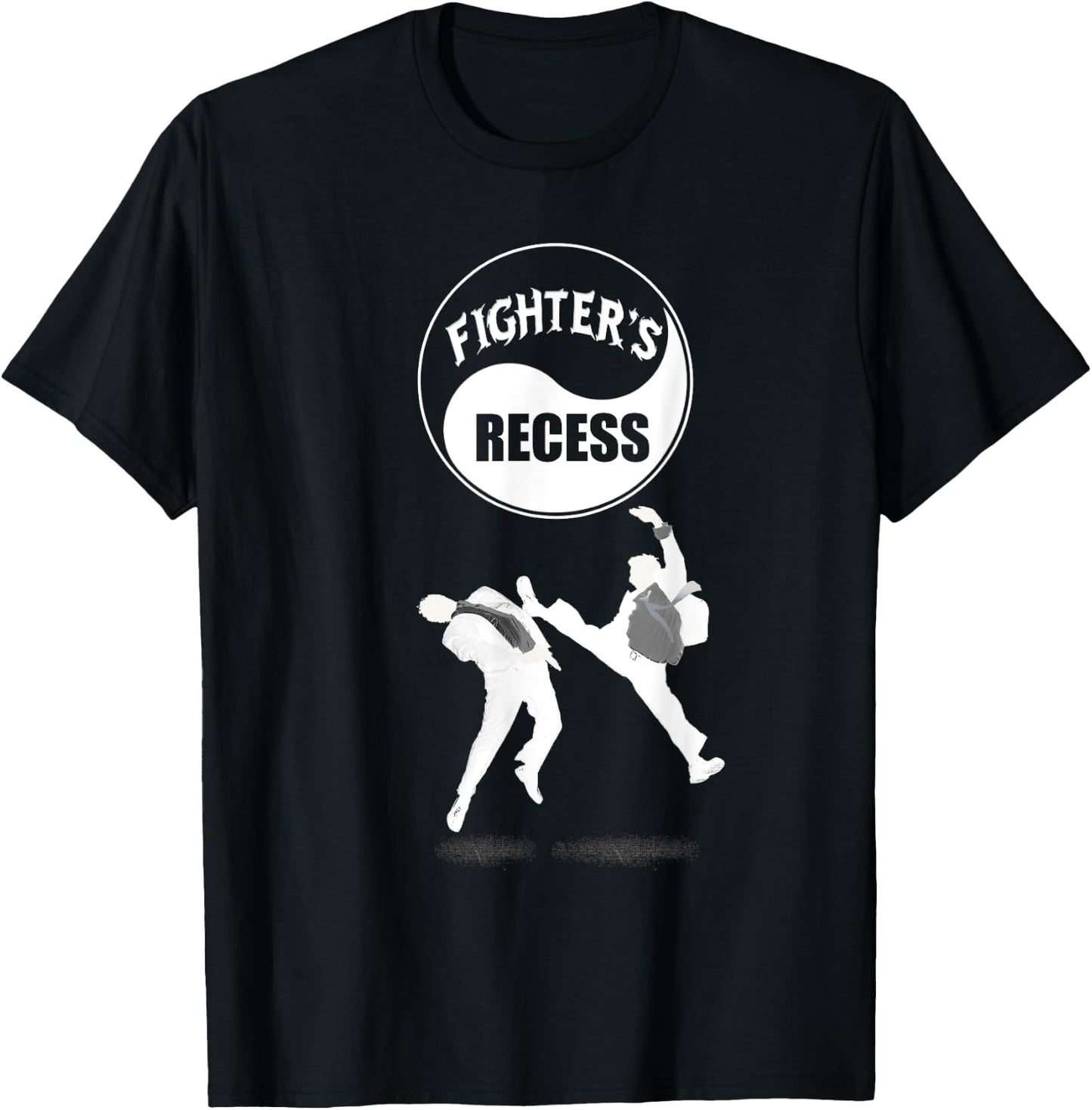 Fighter's Recess: Essential Edition - YIN Version T-Shirt - T-Shirt | Black
