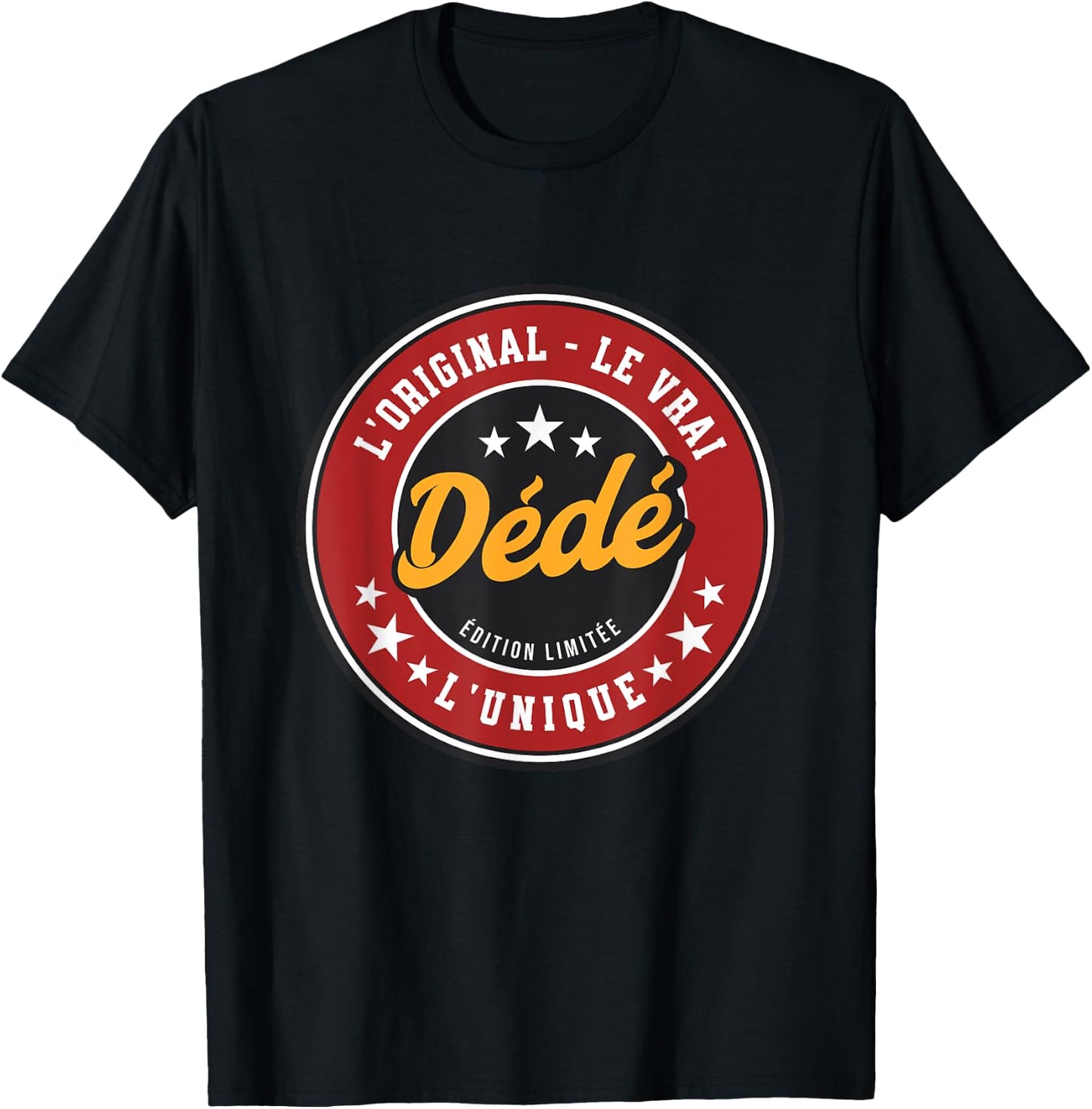 Dedicated Name Custom Dedicated The Original The True The Unique , Black, S T-Shirt - T-Shirt | Black