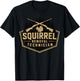 Squirrel Removal Technician T-Shirt - T-Shirt | Black